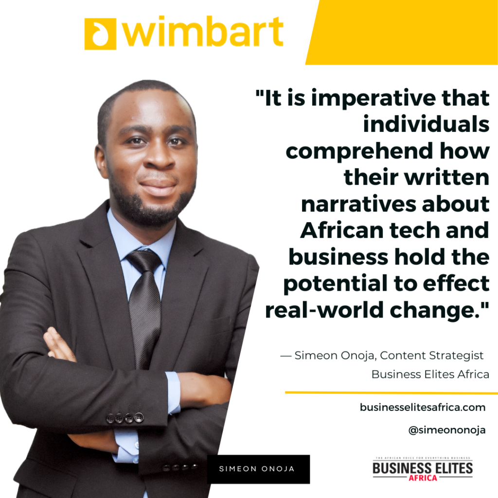 Simeon Onoja, Business Elites Africa