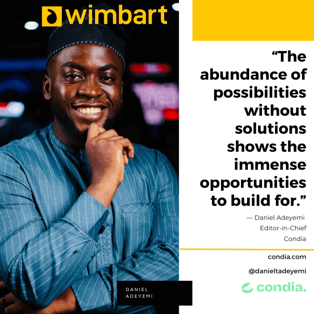 Daniel Adeyemi, Condia