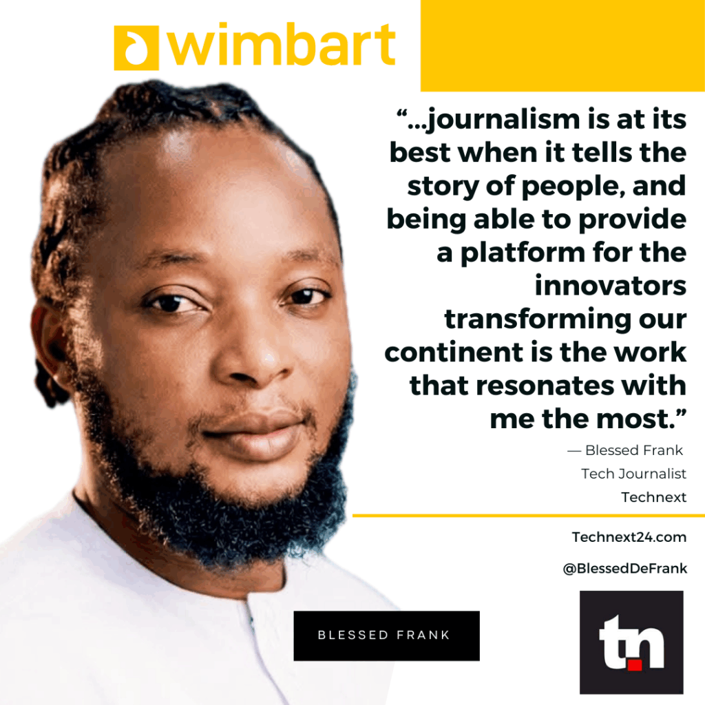 Blessed Frank, Technext