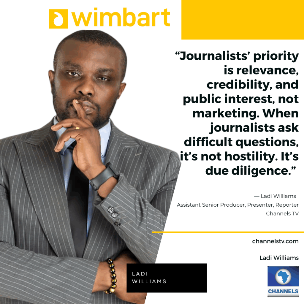 Ladi Williams, Channels TV
