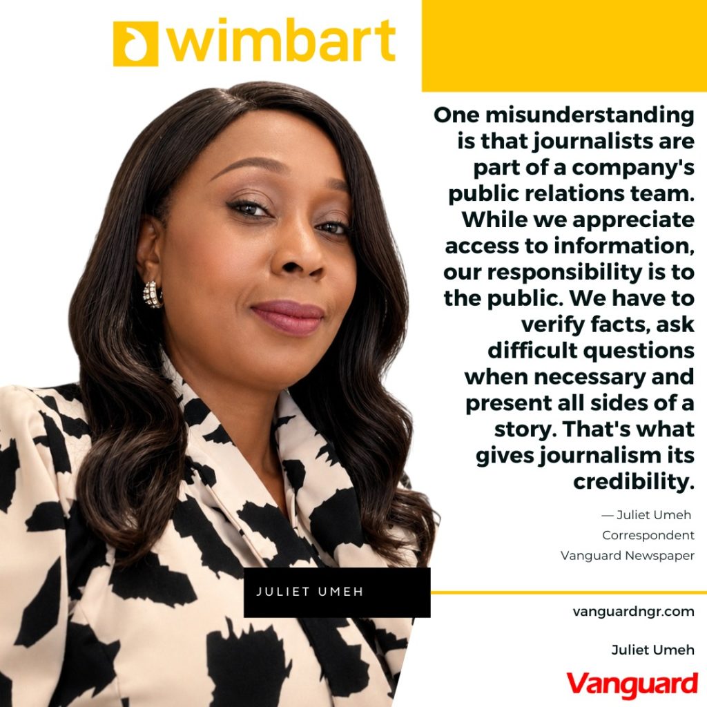 Juliet Umeh, Vanguard